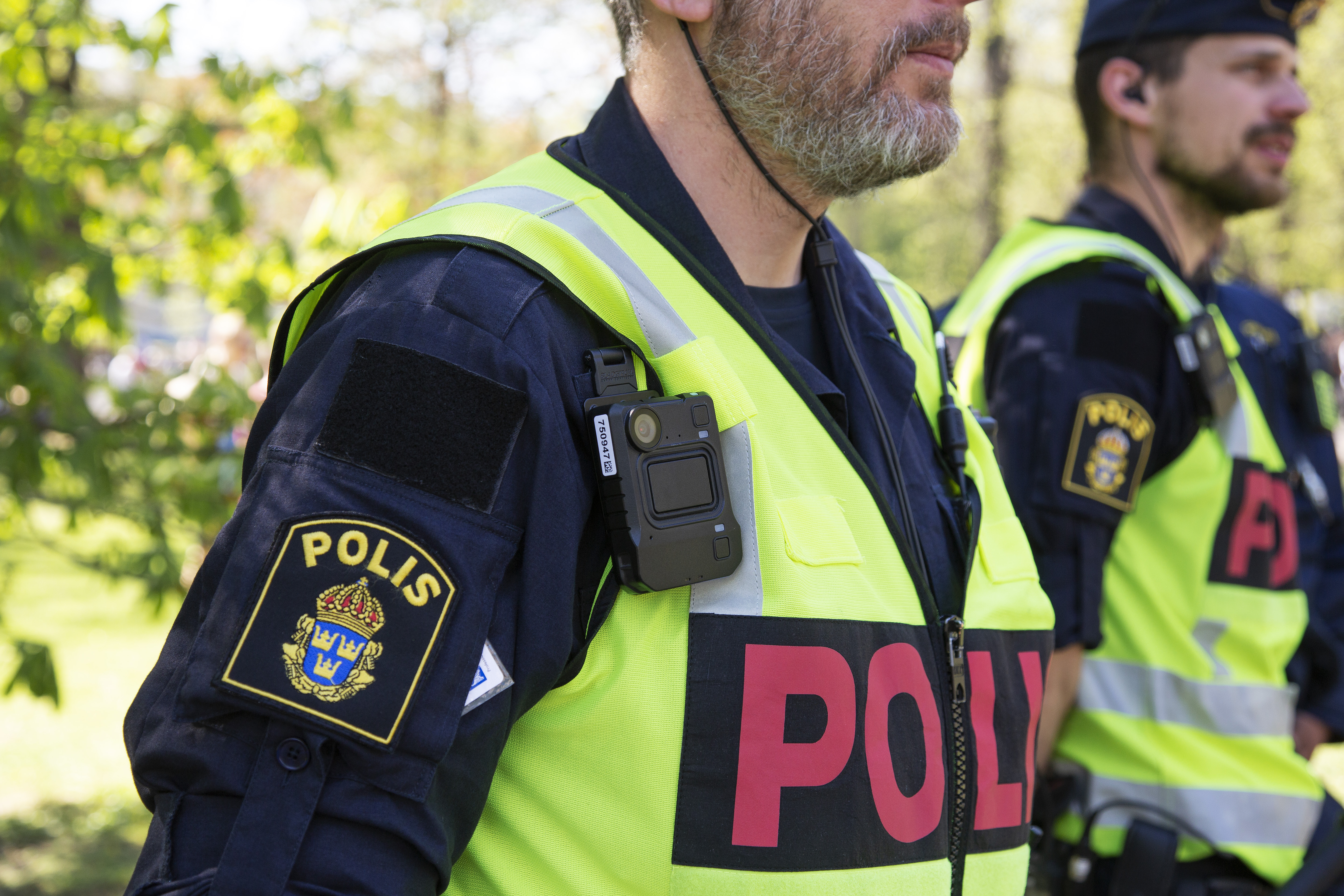 Poliser på kommendering