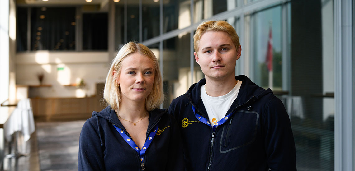 Maja Paulsson och Oscar Lindskog